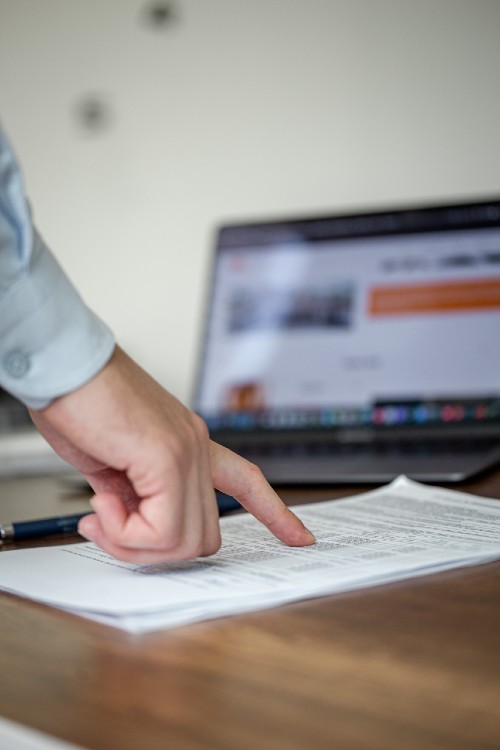 Checking printed numbers against computer